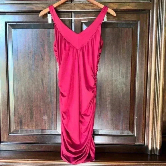 ICU Y2K Style Formal Dress / Size M / Red - Picture 11 of 11